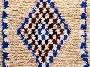 ALFOMBRA DE BENI OUARAIN 75 X 135 CM